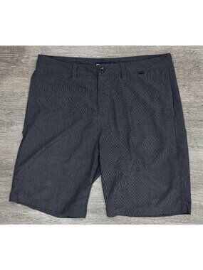 Travis Mathew Stretch Golf Shorts Mens Size 34 Dark Charcoal Gray